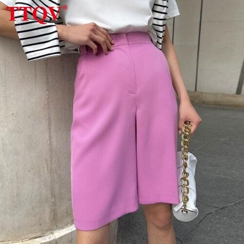 TTQV Women's High Waist Shorts