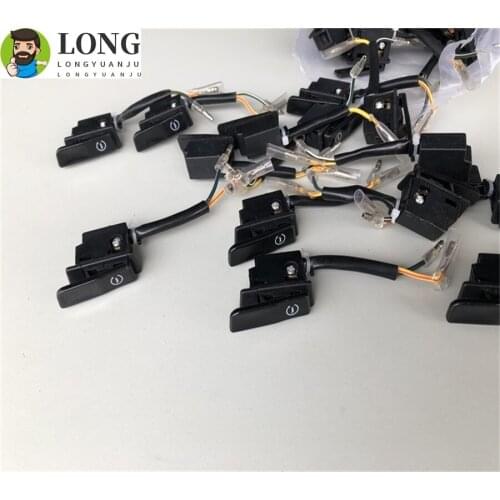 2-wire Electric Start Switch Button / Starter Switch (large size) for Scooter Moped Go-Kart ATV