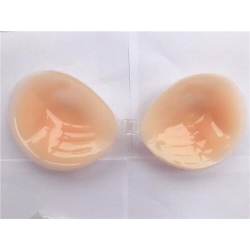 2019 Silicone Push Up Sexy Strapless Thick Massage Bra Self Adhesive Bandage Invisible Bralette Party Dress Sticky Bra