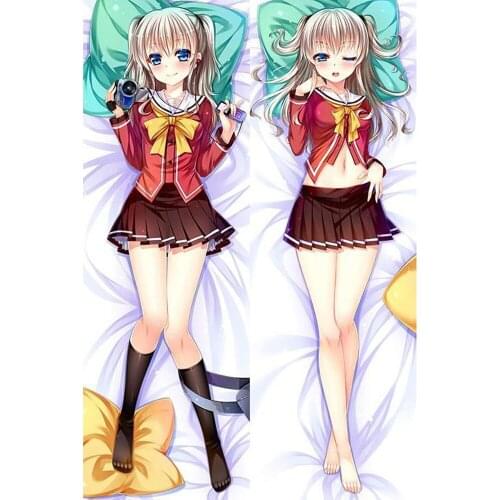3D Double-sided New Japanese Anime Charlotte Tomori Nao Throw Otaku Dakimakura Gifts Bedding Hugging Body Pillow Case 150x50 CM