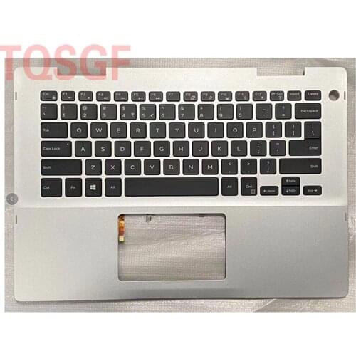 Brand new original Top Cover Upper Case For Dell Inspiron 14 5481 5482 041KVJ 41KVJ 4600F90E0002 Sliver