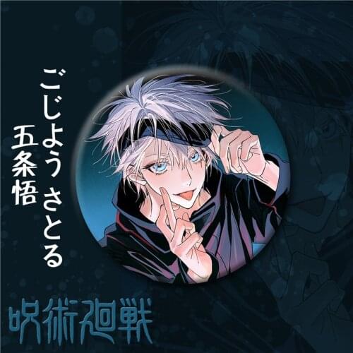 Anime Jujustu Kaisen Brooch брошь Cartoon Figure Character Badge Pins Accessories Women Men Party Brooches Pins