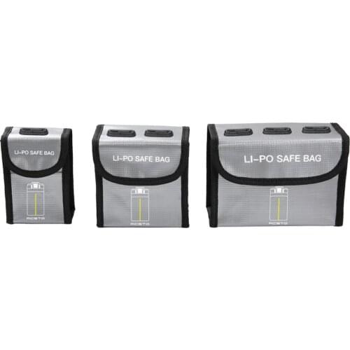 Upgrade DJI Mini 2 Battery Safe Bag Explosion Proof Fireproof Lipo Battery Storage Bag Pouch for Mavic Mini 2 Accessories
