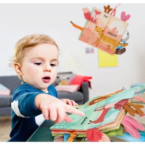 Baby Book Baby Toys Soft Cloth Books for Newborns 0 12 months Educational Soft Book Baby Soft Toys Montessori Toys for Children
