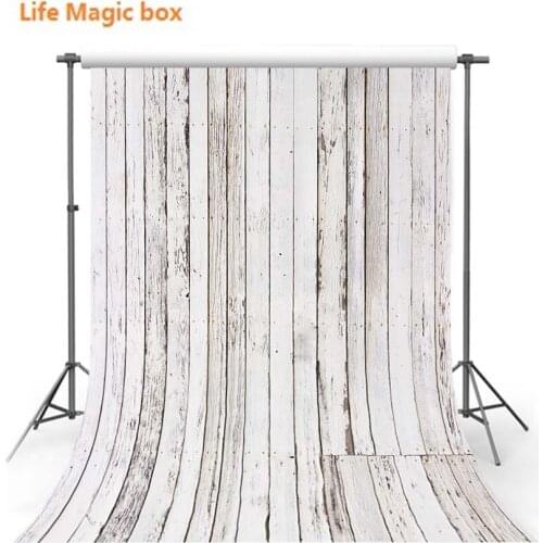 Background Photography Polyester Vinyl Photophone Gray Mottled Nail Marks Wood Planks Foto-125