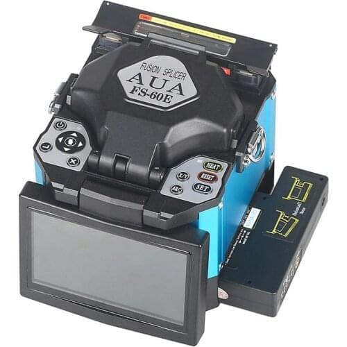FS-60E Optical Fiber Fusion Splicer FTTH Fiber Optic Welder Splicing Machine better than Signalfire AI-8C