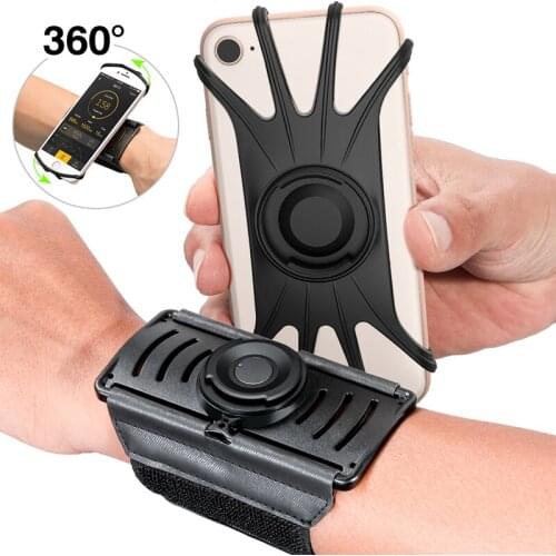 IKinHo Detachable 360 Degrees Rotatable Sports Armband/Wristband for 4-6.5 inch for iphone X XR 8 8plus 7 7PLUS