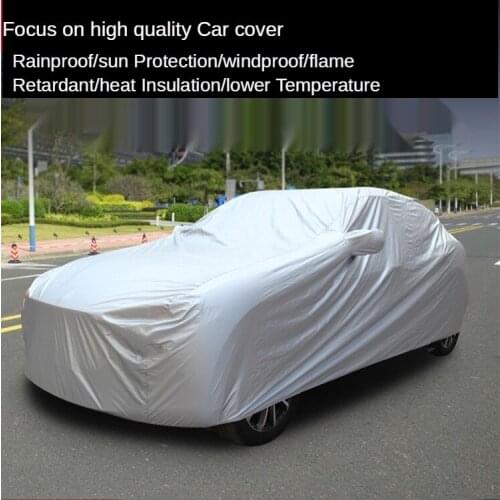 Sunshade And Rainproof Car Cover Snow Cover Sun Visor Waterproof Dustproof Car Cover With Ears