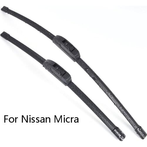 Car Windshield Wiper Blades For Nissan Micra from 2015 2016 Car Windscreen wiper Rubber