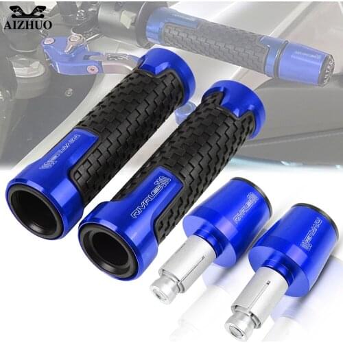 Motorcycle RIVALE 800 7/8" 22MM Handlebar End Grip FOR MV AGUSTA Rivale800 2013-2016 2015 2014 Handle Bar Grips Ends Caps Plug