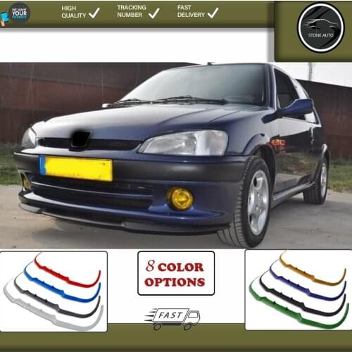 For peugeot 106 front lip universal spoiler lip bumper 3 piece free fast shipping designed full harmony body kit design