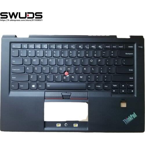 Suitable for Lenovo ThinkPad X1 carbon 4th Gen notebook keyboard frame with English backlit keyboard 01av15401av19301av192