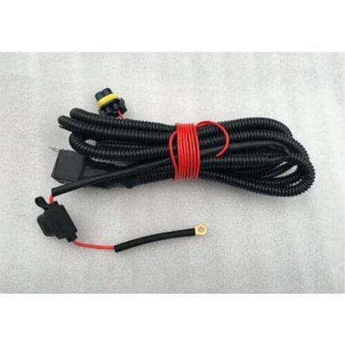 Fog light Relay Harness Wire Switch Controller Socket Plugs Conversion Kit for Volkswagen New Polo LAVIDA Golf Jetta MK5 6