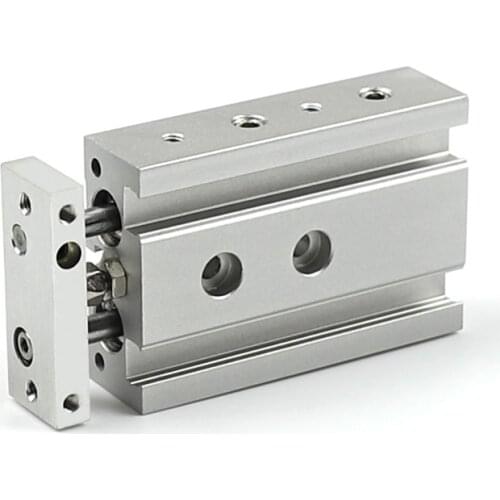 CXSM Series Stainless Steel Dual Rod Double Shaft Pneumatic Air Cylinder 32*10 32*20 32*30 32*40 32*50 32*60 32*70 32*80 32*100