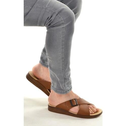 Ceyo Men Slipper 2020 New Shoes Brown White Summer Flip flops Home Non-slip Slides Indoor Couple Sandal Casual male Light Grande