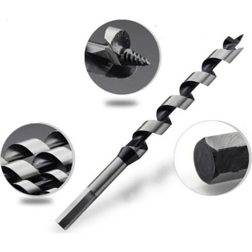 230mm Long 6-28mm Auger Drill Bits Wood Carpenter Masonry Hobby Wood Drills Set for woodworking