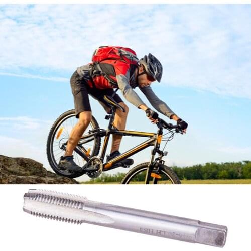 Bike Crank Pedal Thread Tap High Speed Steel Left Right Hand Thread Repair Drill Bits MTB Road Crankset Wire Tap Tools