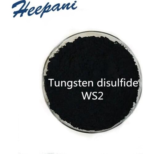 Free shipping Tungsten disulfide superfine WS2 powder with 99.9% purity for lubrication material