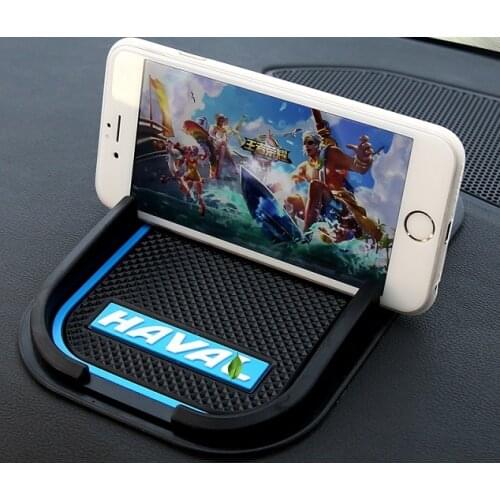 High quality 1pc for HAVAL rubber mobile phone anti-skid pad instrument navigation mobile phone holder bracket car accessories