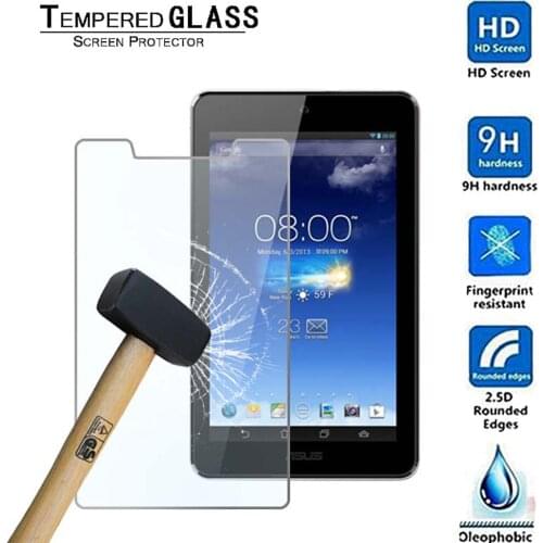 Scratch Resistant Tempered Glass for ASUS Memo Pad HD 7 ME173X ME173 Tablet Protective Film Glass Guard Tablet Accessories
