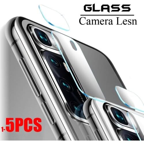 5pcs Protective Glass on For Xiaomi Note 10 Lite Pro Mi 10 Ultra Camera Lens Screen Protector Xiomi Xaomi Glass Tempered 10lite