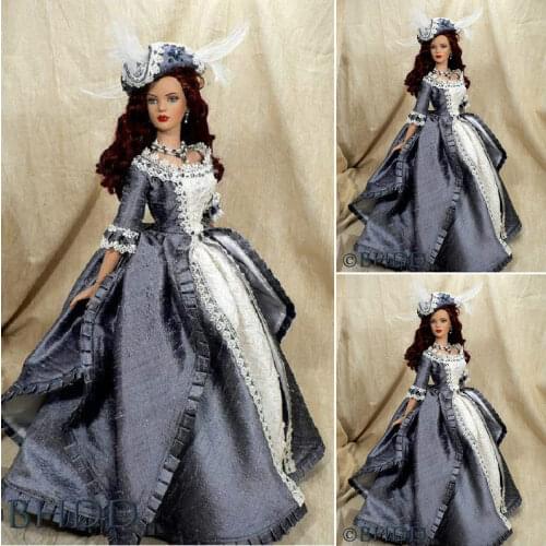 HistoricalElegant Vintage Victorian Dresses 1860s Scarlett Civil War Southern Belle dress Marie Antoinette dresses US4-36 C-832