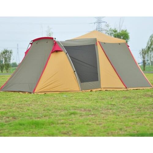 2-8 People Fully Automatic Camping Tent Windproof Waterproof Ventilation Automatic Pop-up Tent Family Outdoor Instant Setup Tent