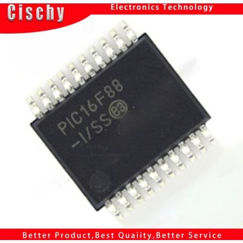 5pcs/lot PIC16F88-I/SS PIC16F88-E-SS PIC16F88-I PIC16F88 SSOP-20 In Stock