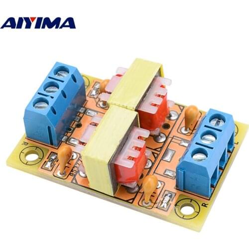 AIYIMA Stereo Audio Isolator Anti-interference Signal Noise Filter Computer Current Acoustic Eliminator DIY Speaker Amplifier
