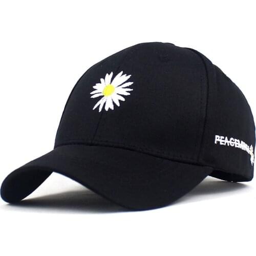 DANKEYISI Hip-hop Women Baseball Cap Daisy Caps Outdoor Sport Travel Caps Men Cotton Wild Sun Hats Snapback Hat Female