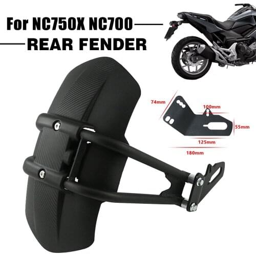 Rear Fender Mudguard For Kawasaki Ninja250 Ninja300 For Honda NC750X NC700 NC750D Motorcycle Mud Splash Guard Cover Protection