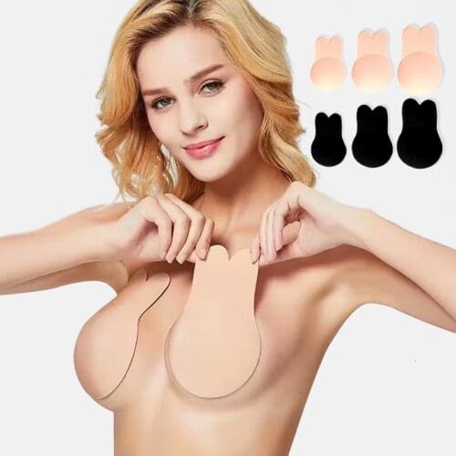 2019 Intimates Sexy Lingerie Women Silicone Bras Strapless Bras Seamless Invisible Push Up Soft Underwear Womans Accessories