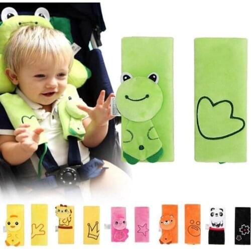 Baby Car Seat Belt Strap Cover Pad Stroller Accessories Safety Shoulder Pad Car Soft Strap Protection Cover Belt Car-Cover