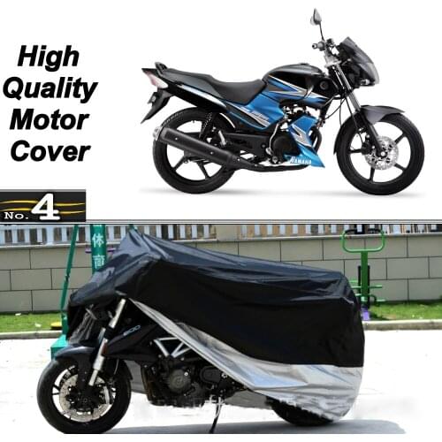 MotorCycle Cover For Yamaha SS 125 WaterProof UV Sun Dust / Rain Protector Cover Made of Polyester Taffeta