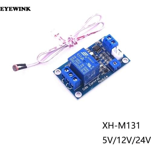 DC 5V/12V/24V Light Control Switch Photoresistor Relay Module Detection Sensor XH-M131