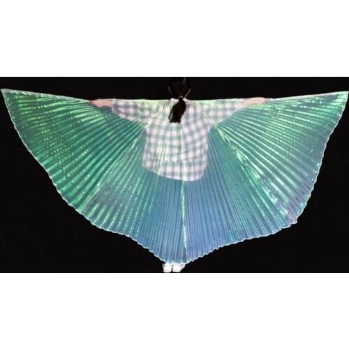 Kids Isis Wings Belly Dance Wings Bollywood Oriental Egypt Egyptian Wings Costume Children Performance Accessory Without Stick