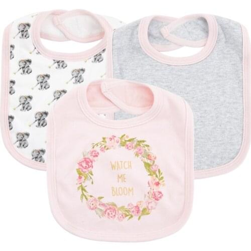 Honeyzone Baberos Impermeables Bebes Accesorios Bibs 3pcs/Set Sliniak Niemowlak Baby Feeding Baberos Eat Baby Scarf Lange Bebe