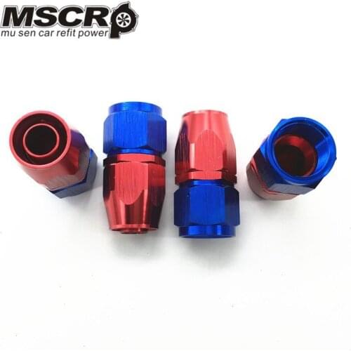 AN Fitting AN 06 Aluminum Fittings 0 Degree Oil/Fuel/Swivel hose fittings(Swivel Hose End Fitting)