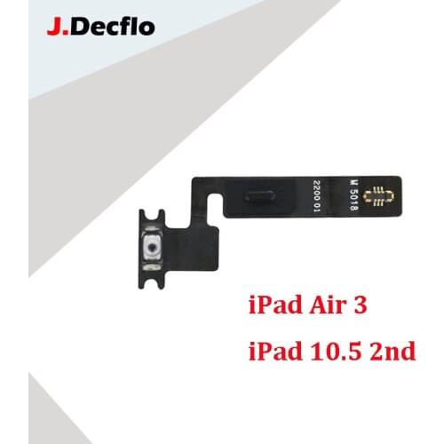 JDecflo Power Flex Cable On/Off Ribbon Key Flex Cable Home Button Flexible For iPad Air 3 iPad Pro 10.5 2nd Replacement Parts