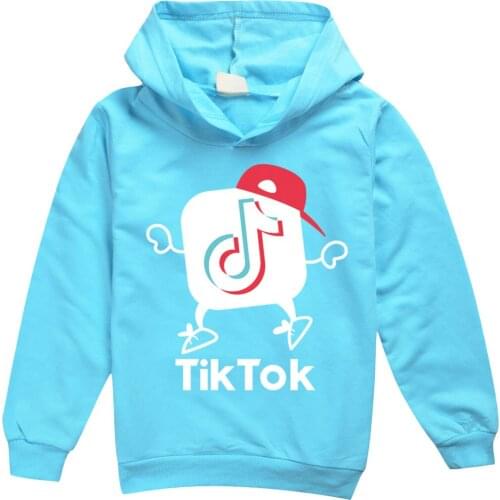 TIK TOK Autumn Baby Girl Clothes Set Hooded Sweater Children Hoodie Korean Tops for Kids Baby Sweatshirt Clothes