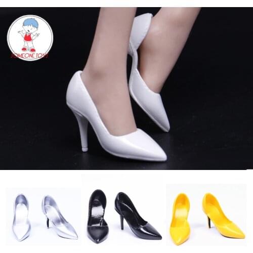 1/6 Scale Female Shoes Soft High-heel Shoes For Phicen JIAOU Doll Action Figures Accessories