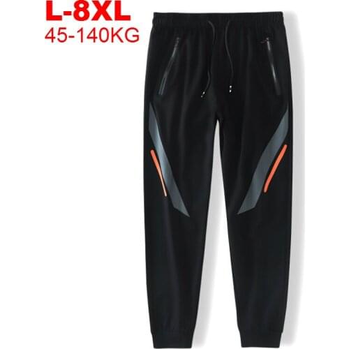 Plus Size 8xl 7xl Joggers Pants Men Track Pants Chinese Streetwear Trousers Male Sweatpants Large Size Mens Sports Jogger Pants