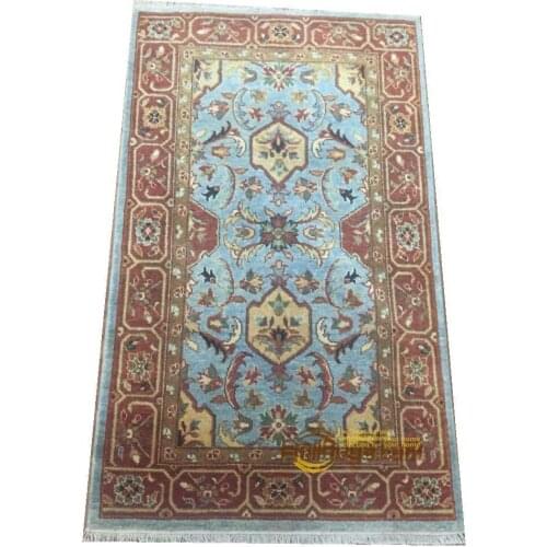Original single export Turkish handmade carpets OUSHAK Ozarks pure wool carpet 7 3x5gc47zieyg28
