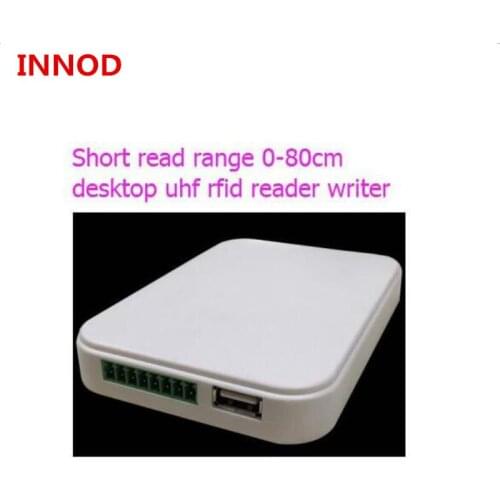 Low price 840-960mhz RFID smartcard USB Port Smart Card Reader & Writer with 5pcs uhf rfid Access Control Card ISO 18000-6c