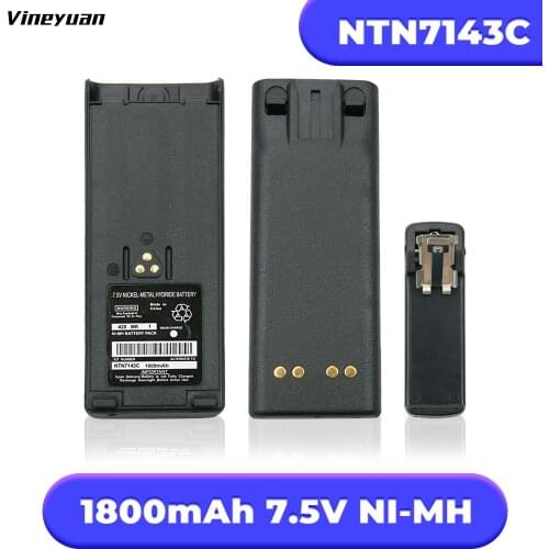 1800mAh Replacement NI-MH Battery With Belt Clip for Motorola GP900 GP1200 GP2010 GP2013 HT1000 HT6000 MT2000 MT2100 Radios