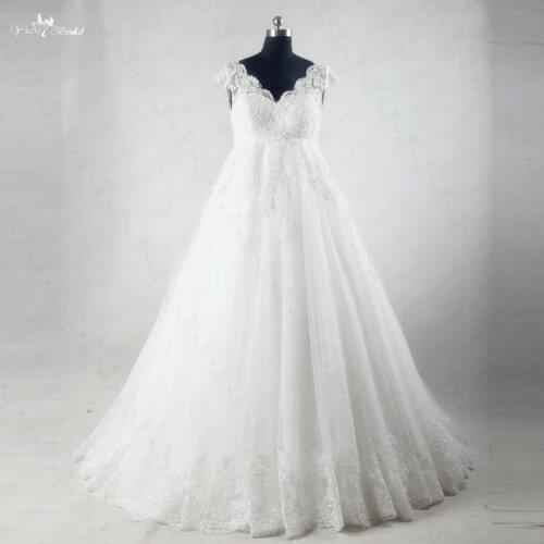 RSW1028 V Neckline Sleeveless Maternity Wedding Dresses For Pregnant Women