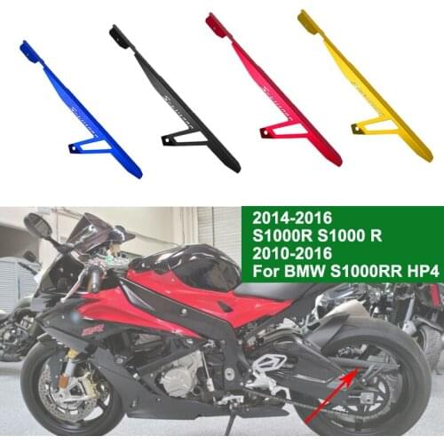 Motorcycle Chain Shield Guard Cover Protector For BMW S1000RR HP4 2010-2016 S1000R S1000 R 2014-2016 CNC Aluminum Accessories