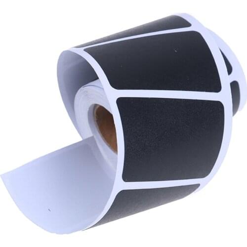 40/120pcs Waterproof Chalkboard Kitchen Spice Label Stickers Home Jam Jar Bottle Tags Blackboard Labels Stickers