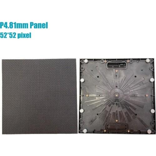 52*52dots indoor RGB p4.81mm led module video wall high quality rgb module full color led display 250x250mm panel