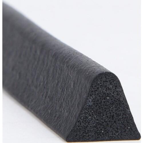 5m triangle soft strip waterproof dustproof rubber anti-collision sponge foam bar soundproof strip equipment sealing strip